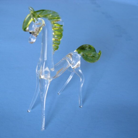 Blown Glass Horse Vintage - Picture 6 of 11